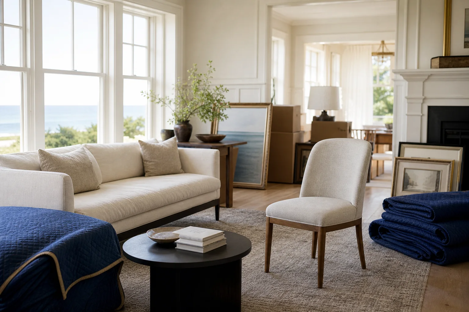 Hamptons estate furniture referral support